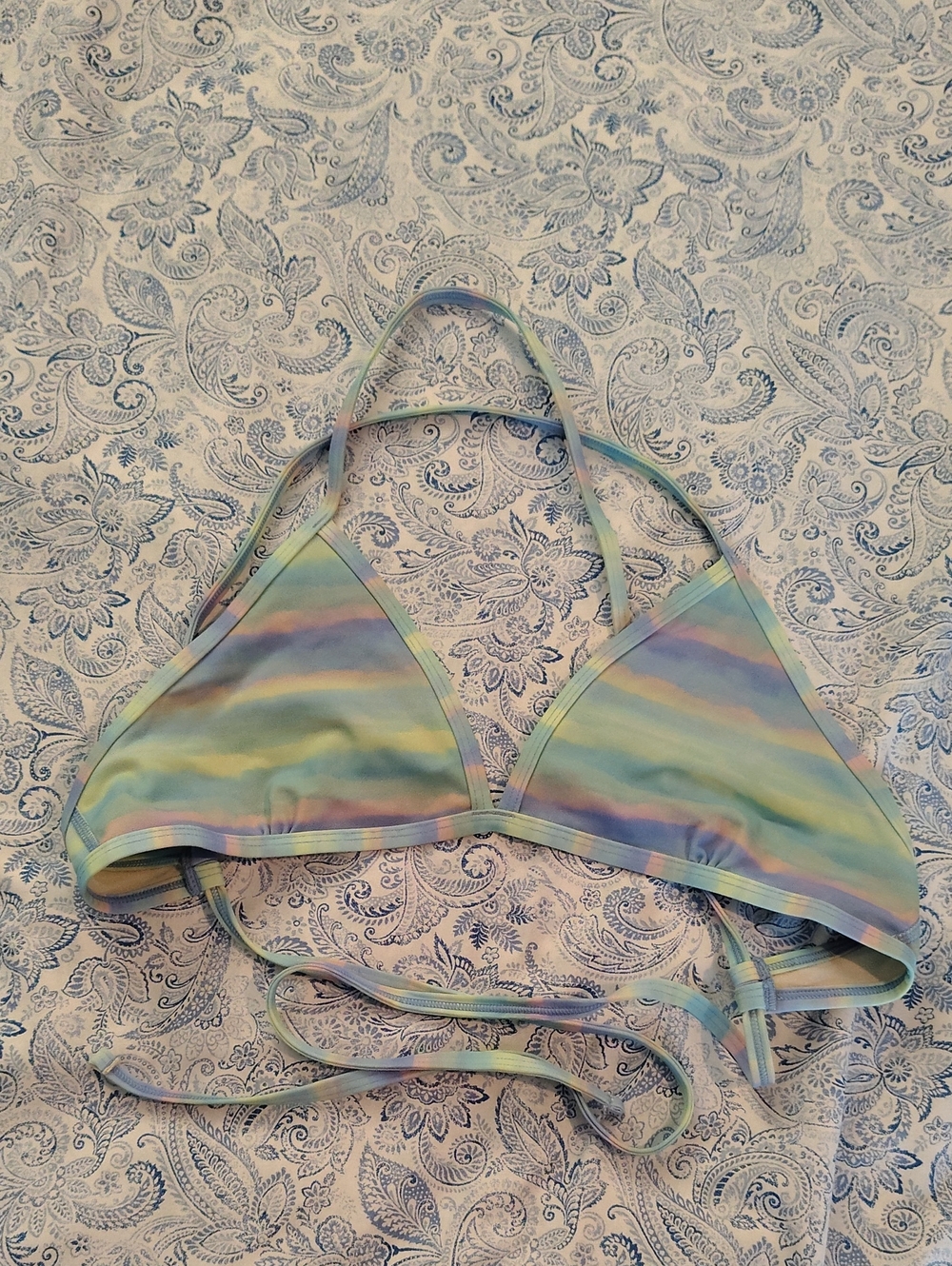 Jolyn Triangle Bikini Top Size XL